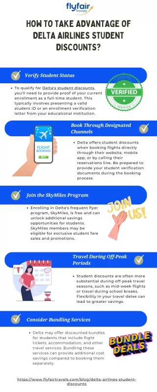 How to Take Advanyage of Delta Airlines Student Discounts?