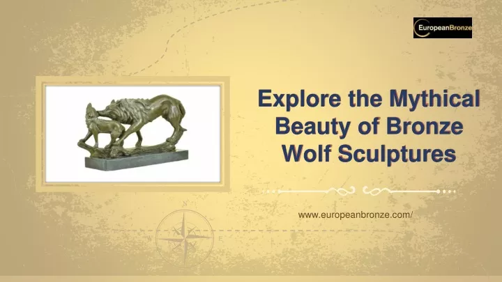 explore the mythical beauty of bronze wolf