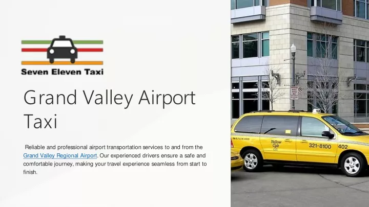 grand valley airport taxi