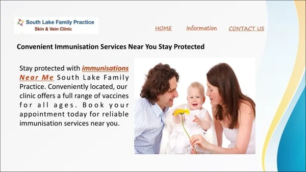 Convenient Immunisation Services Near You Stay Protected