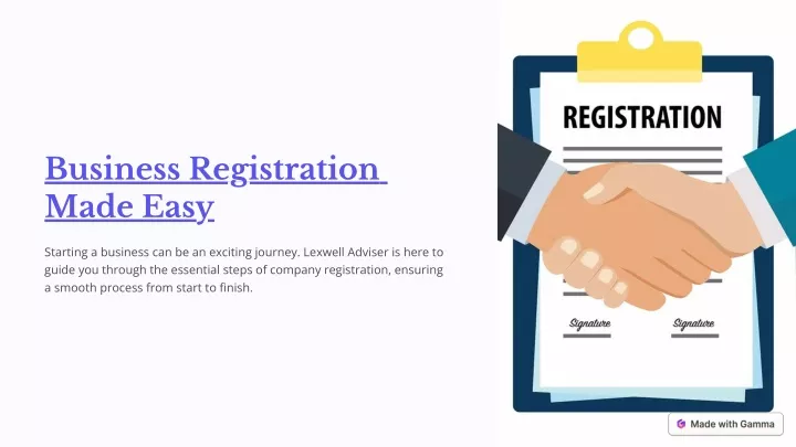 business registration made easy