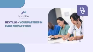 Nextillo - Your Partner in FMGE Preparation