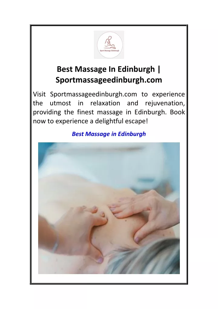 best massage in edinburgh sportmassageedinburgh