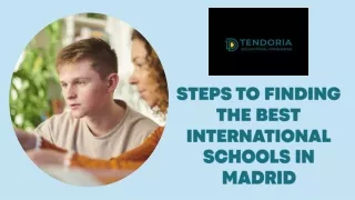 Steps to Finding the Best International Schools in Madrid