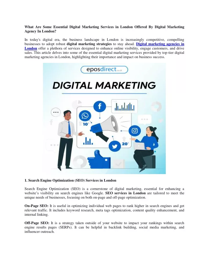 what are some essential digital marketing