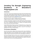 Unveiling the Strength Engineering Excellence in BharatDori's Polypropylene Line - slide 1