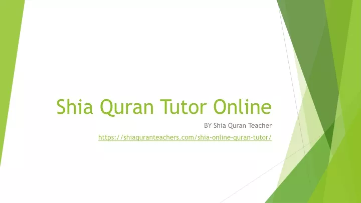 shia quran tutor online