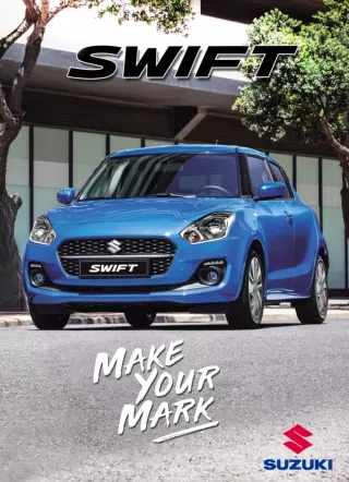 Elevate Your Drive - Suzuki Swift Now Available in the Philippines!