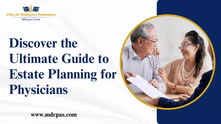 estate planning for physicians