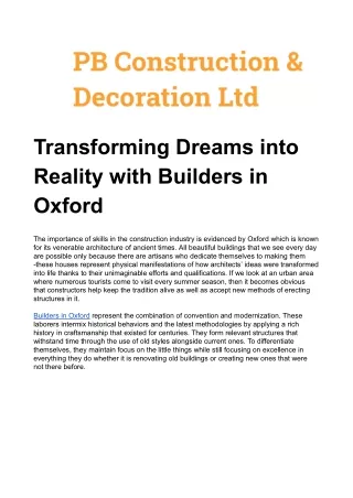 Transforming Dreams into Reality with Builders in Oxford.docx