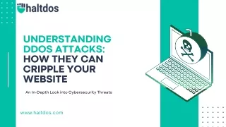 UNDERSTANDING DDOS ATTACKS HOW THEY CAN CRIPPLE YOUR WEBSITE