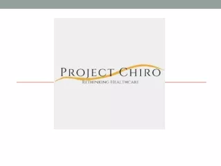 Chiropractor O Fallon MO | Project Chiro