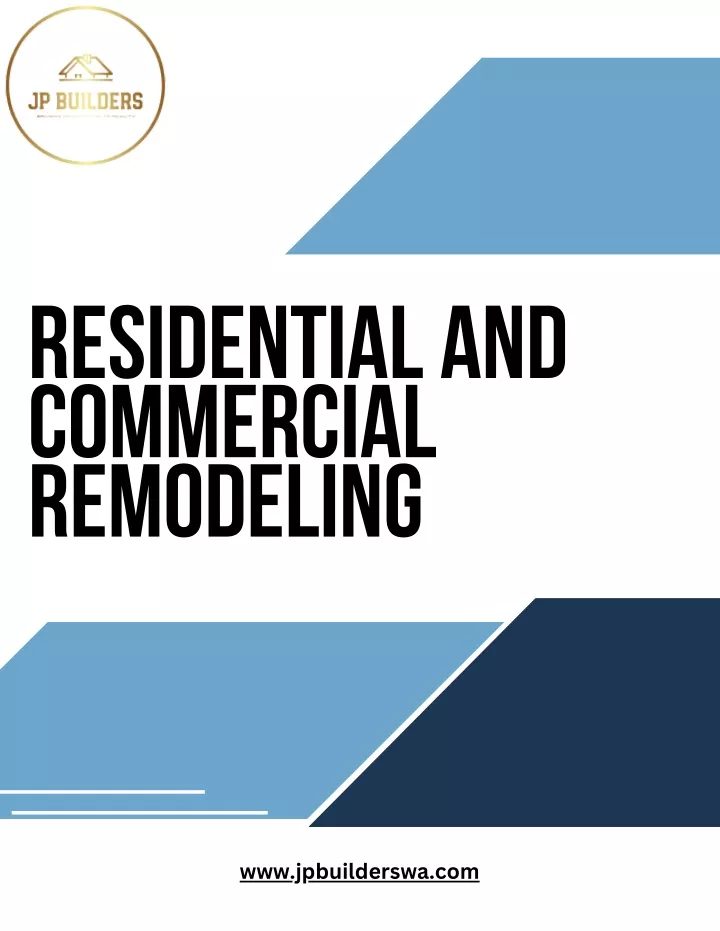 residential and commercial remodeling