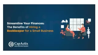 Streamline Your Finances The Benefits of Hiring a Bookkeeper for a Small Business