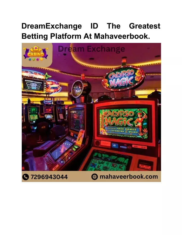 dreamexchange betting platform at mahaveerbook