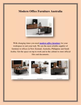 Modern Office Furniture Philippine , foh.com.hk