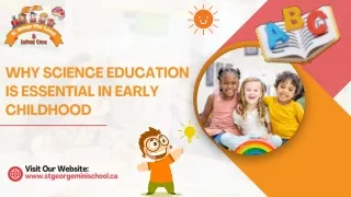 Day Care Center North York | St. George Mini School