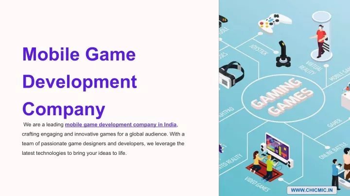 mobile game development company we are a leading