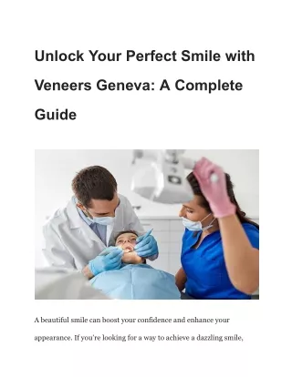 unlock your perfect smile with
