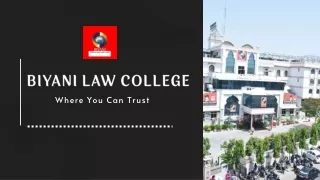 biyani law college