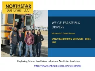 Exploring School Bus Driver Salaries at Northstar Bus Lines