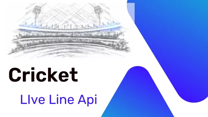 cricket live line api