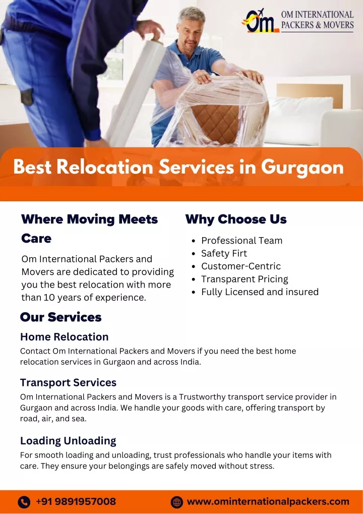 best relocation services in gurgaon