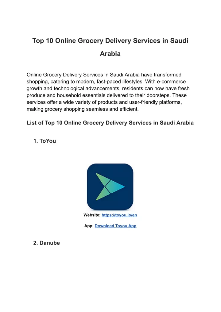 top 10 online grocery delivery services in saudi