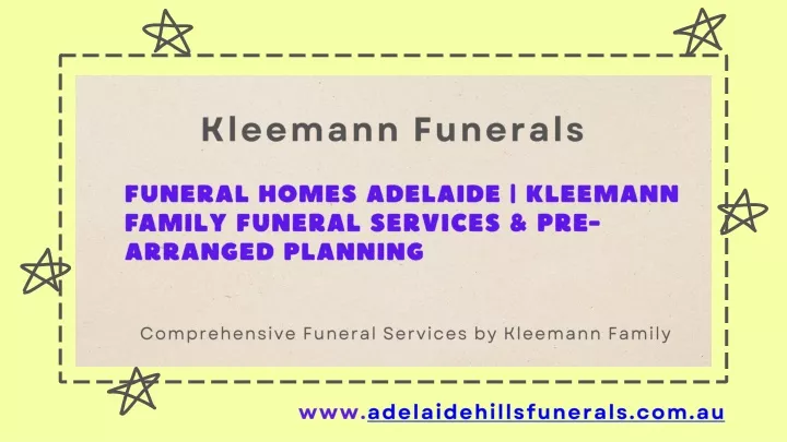 kleemann funerals