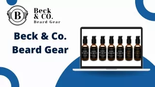 Tame Beard Flyaways | The Beck & Co. Styling Solutions