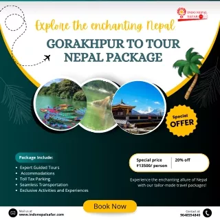 Gorakhpur to Nepal Tour Package