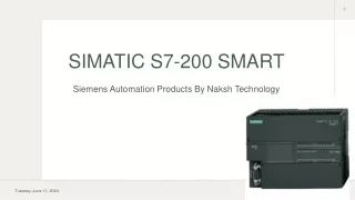Siemens SIMATIC S7-200 SMART PLC
