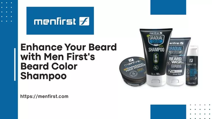 enhance your beard with men first s beard color