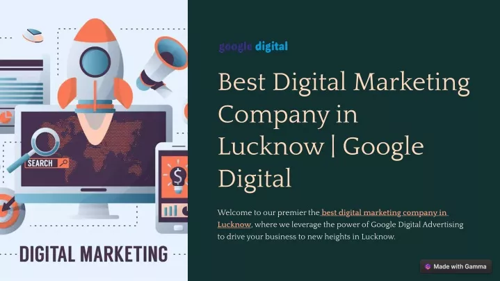 best digital marketing company in lucknow google