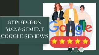 Boost Your Online Reputation with Google Review Management
