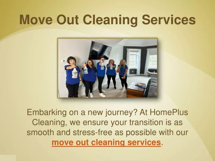 move out cleaning services