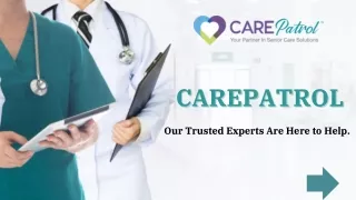 Assisted Living Consulting Services | CarePatrol