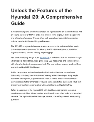 Unlock the Features of the Hyundai i20_ A Comprehensive Guide (1)