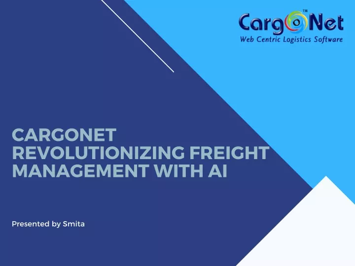 cargonet revolutionizing freight management with