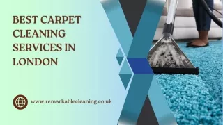 Best Carpet Cleaning Services in London