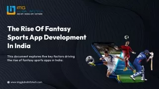 The Rise of Fantasy Sports App Development in India