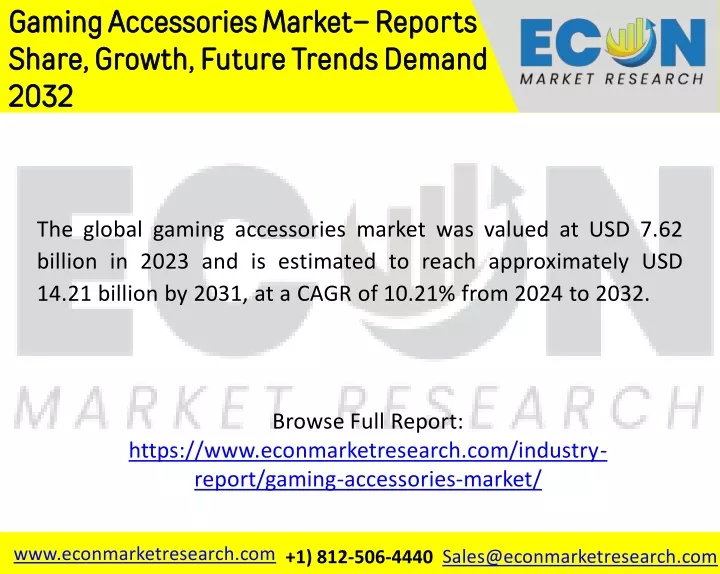 gaming accessories market gaming accessories