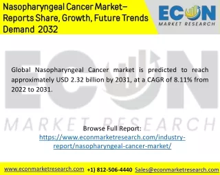 Nasopharyngeal Cancer Market