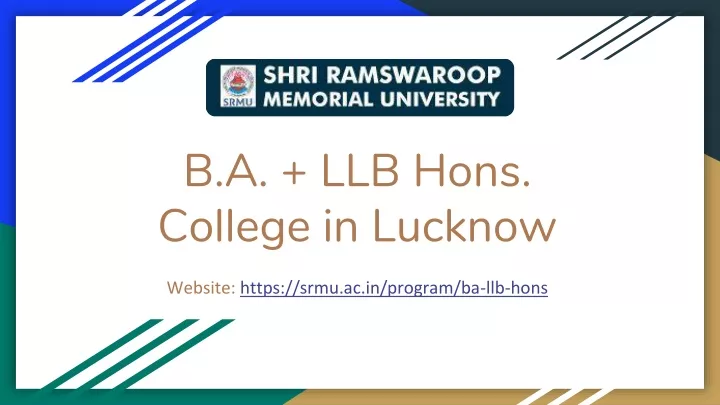 b a llb hons college in lucknow