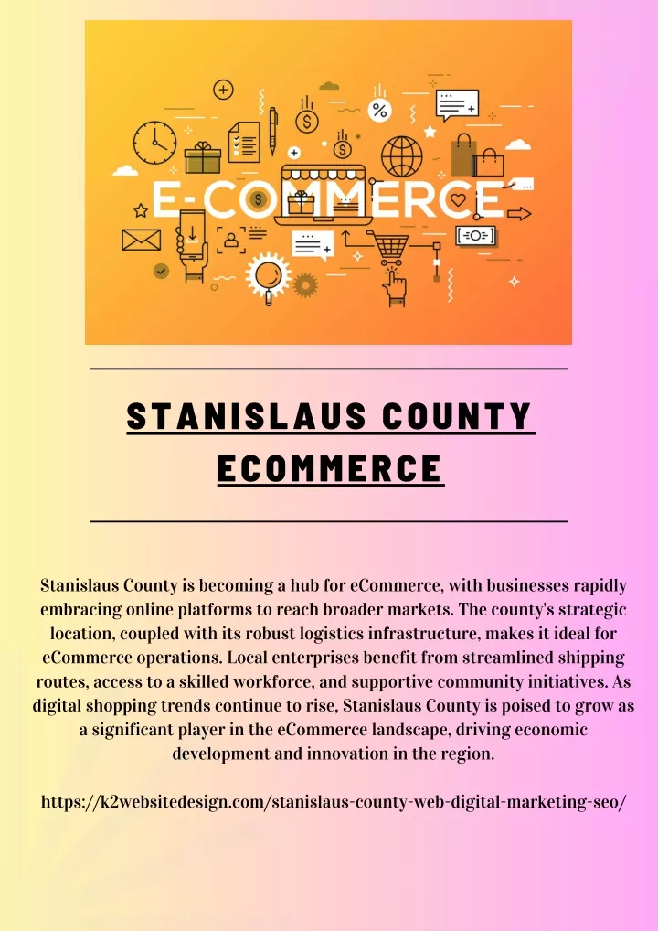 stanislaus county ecommerce