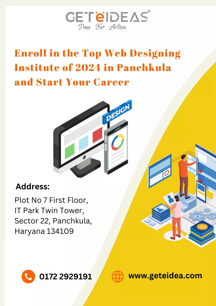 enroll in the top web designing institute of 2024