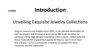 Elevating Men's Fashion with King Ice: Luxury Accessories Showcase