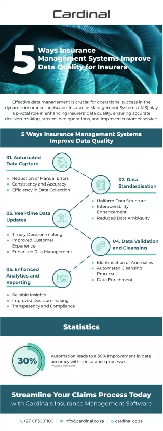 5 Ways Insurance Management Systems Improve Data Quality for Insurers