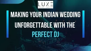 Rock Your Sangeet Night with The Best Indian Wedding DJ