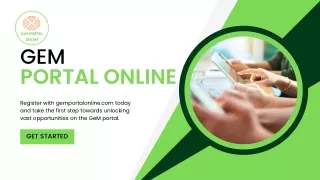 Gem registration portal Service